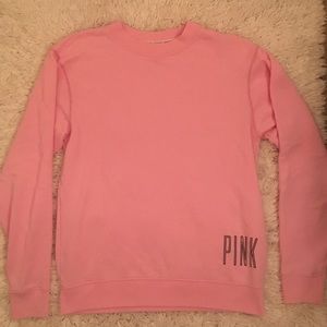 oversized pink sweater